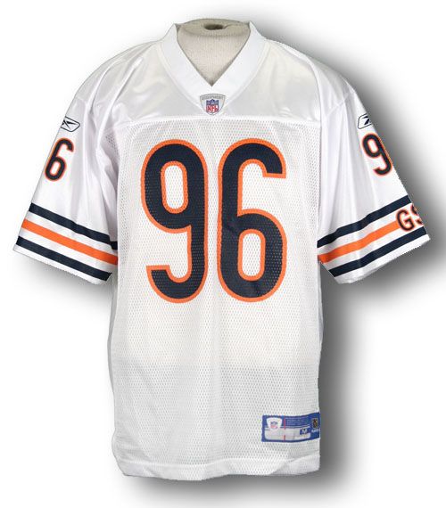 CHICAGO BEARS ALEX BROWN JERSEY REEBOK NFL WHITE NEW XL  