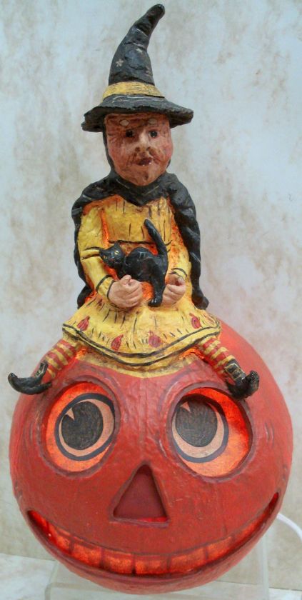 D56 Devil VINTAGE Folk Art HELL Evil POLIWOGGS TA 317  