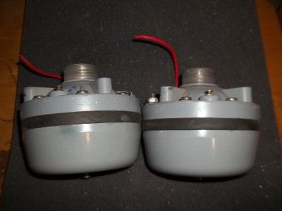 matched pair NEUMANN horn drivers speakers vintage AlNiCO