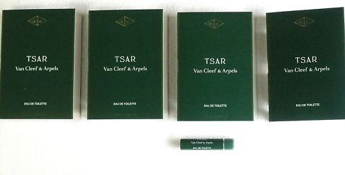 TSAR Van Cleef & Arpels EDT 1.2ml .04oz Sample x4  