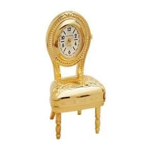 SERGIO VALENTE Miniature Designer Clock   LADIES CHAIR  