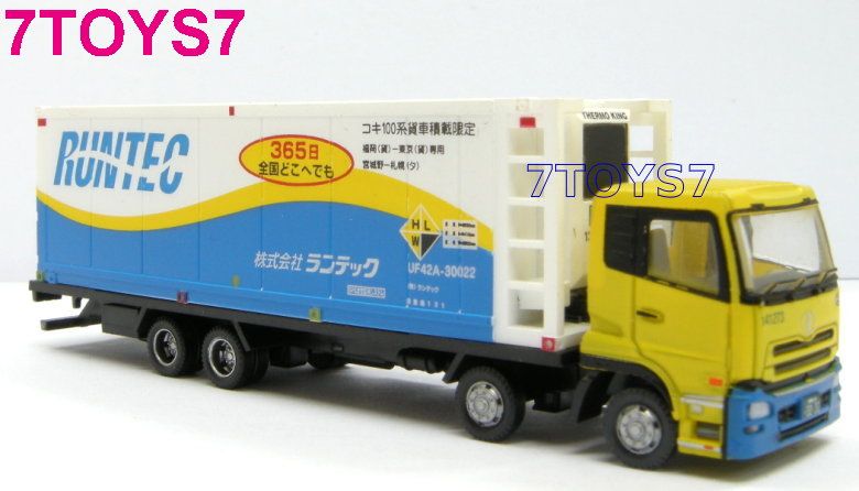 TomyTec 1/150 Truck 7#79 RunTec ContainerNissan TY006G  