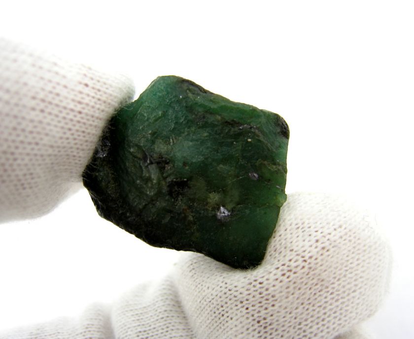 Large Size   48.40ct Natural Untreated Rough Brazilian Emerald  