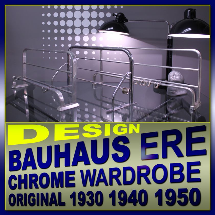   BAUHAUS ÈRE À MIDCENTURY MODERN WARDROBE GARDEROBE GERMAN DESIGN