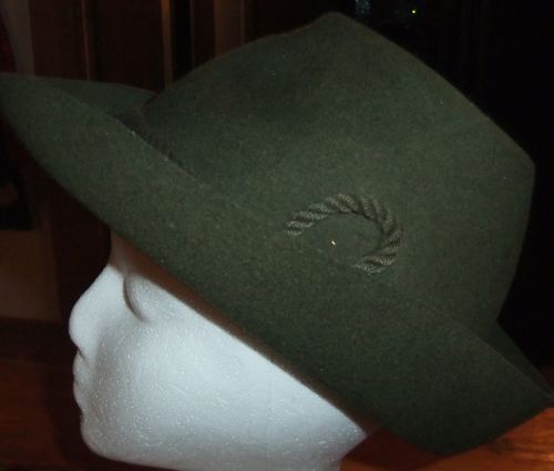 Vintage Anton Pichler Austrian Sound of Music wool Hat  