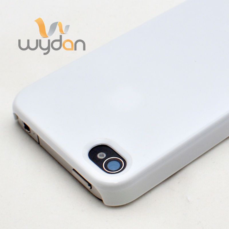 New White Ultra Hard Thin Case iPhone 4G 4S w/ Screen Guard Verizon 