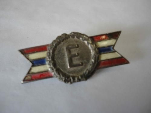 ARMY NAVY PRODUCTION AWARD STERLING WWII E PIN  