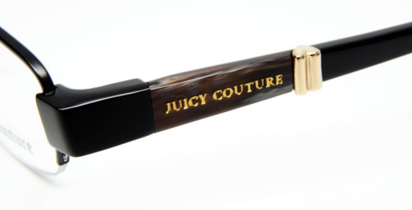 JUICY COUTURE TREAT BLACK 003 BLACK 51 Rx GLASSES  