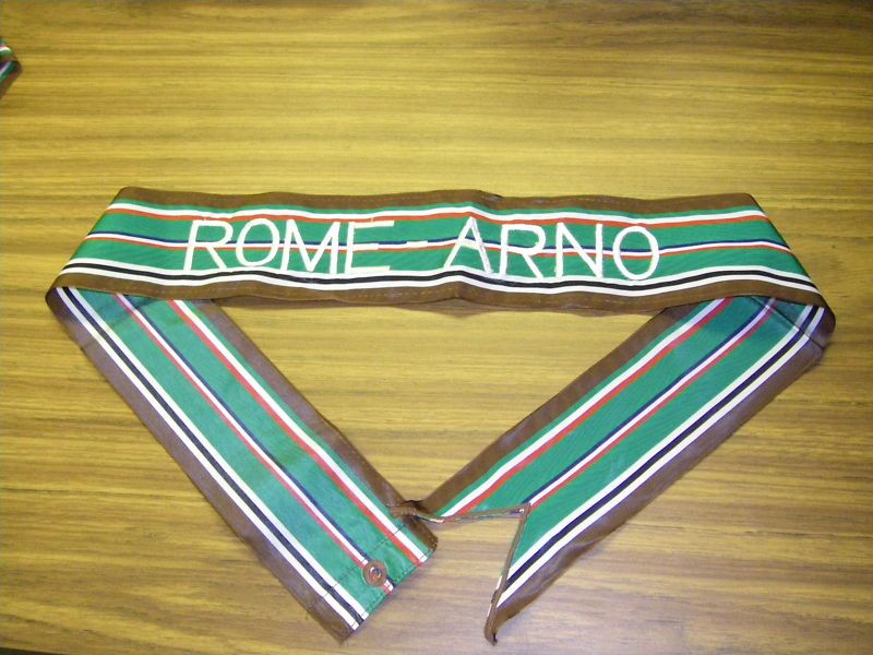 stm8 WW 2 US Army Flag Streamer Rome Arno  