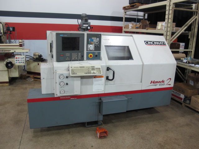 Cincinnati Hawk 150 CNC Turning Center with Acramatic 2100DI CNC 