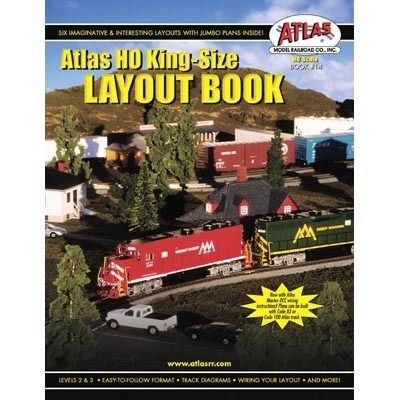 Atlas #14 HO King Size Layout Book 732573000148  