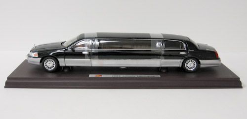   Limousine Diecast Model Car   Sunnyside LTD.   Black 128 Scale  