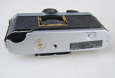 KONICA T3 AUTOREFLEX 35MM SLR CAMERA SERIAL # 491566  