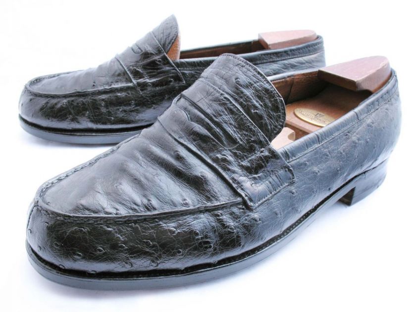 MOCASSINS J.M. WESTON AUTRUCHE   T.7,5E (T.42,5)   BEG  