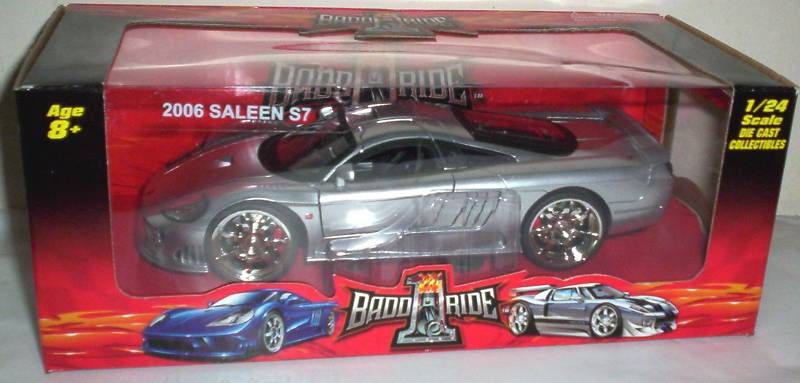 Silver 2006 Saleen S7 124 1 Badd Ride D/C MIB  