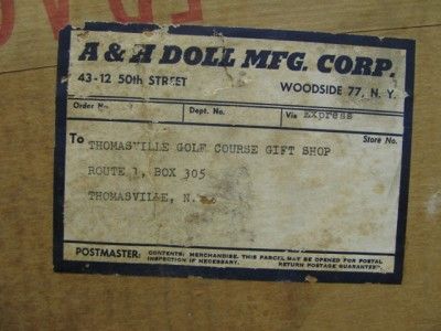 11” A&H Doll Corp c1953 “DOLLS of DESTINY” COMPLETE SET 12 Hard 