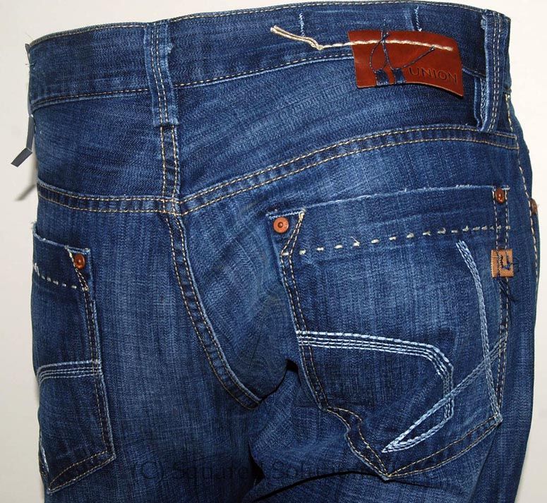 NEW UNION STYLE JEANS BLUE WITH NEW TAGS  