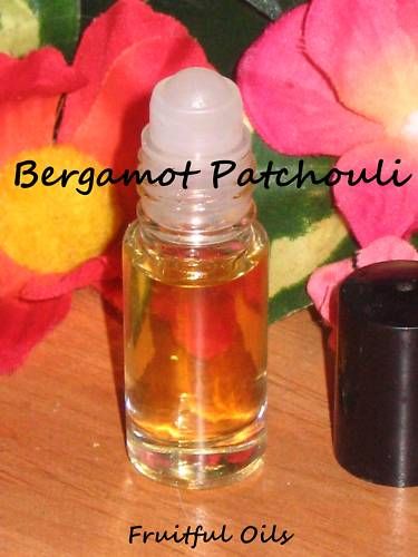 BERGAMOT PATCHOULI 10 ML ROLL ON   GREAT UNIQUE SCENT ~  