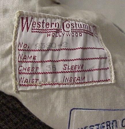 WESTERN FRONTIER COWBOY / GAMBLERS WOOL VEST 1800 A1  