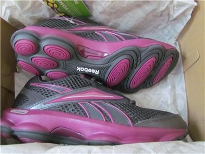 Reebok WMS RUNTONE ACTION Brazenberry/SilverShoes 7.5/8  