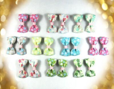 Beautiful 10 pairs of cute dot girls baby hair # 923  