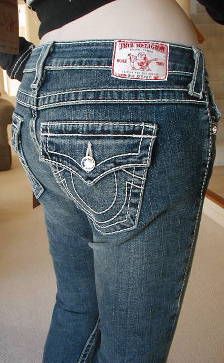 NWT True Religion joey disco big T jeans homestead  