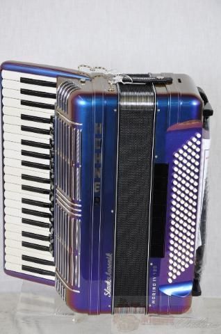   120 Bass Slavko Avsenik Retro Piano Accordion, Black R $11,835  