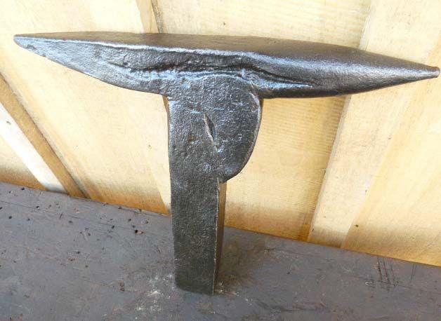 Old Blacksmith Bick Iron Beak Horn Stake Stump Anvil Tool 25LB  