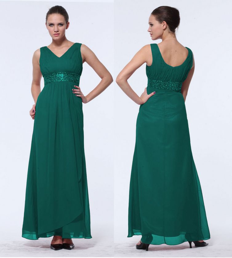 Bridesmaid 9 colors prom wedding formal evening gown dress AU 8 20 