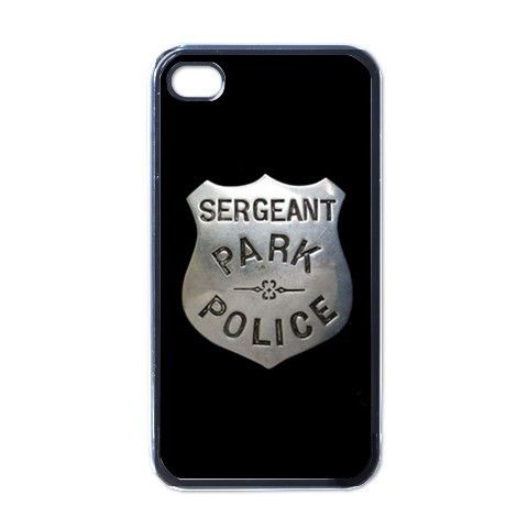 SERGEANT POLICE BADGE HARD CASE FOR APPLE iPHONE 4G  