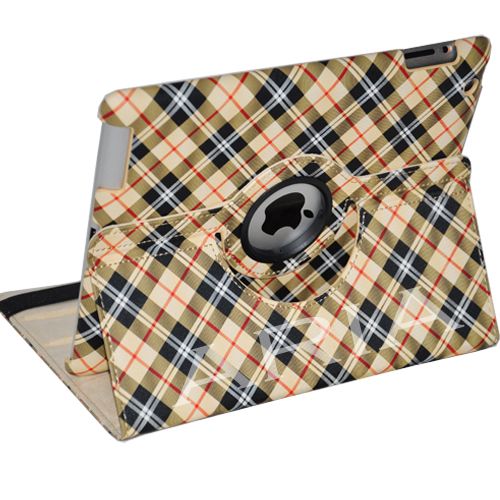 iPad 2 360 Rotating Magnetic Leather Case Smart Cover Stand Choose 