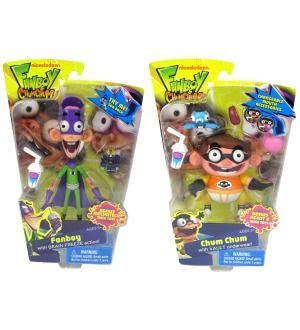 Fanboy & Chum Chum 6 Figures Set Of 2 *New*  