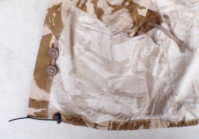 British Army Desert Camo Jacket (ripstop) + Hood  