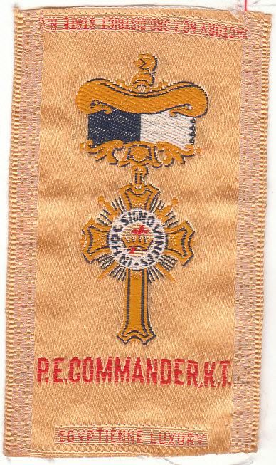 Commander, K T Egyptienne Tobacco Silks Cigarettes  