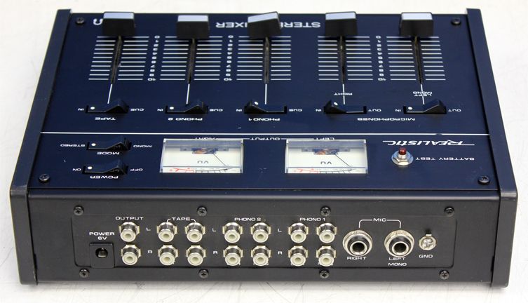 Realistic 32 1100A Stereo Music Disco Mixer  