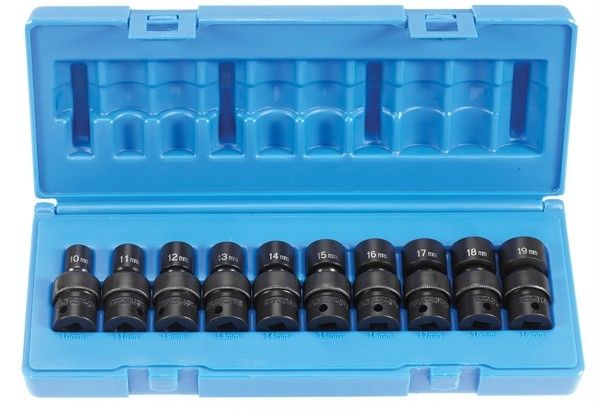 Grey Pneumatic 3/8 Dr. Impact Universal MM Socket Set  