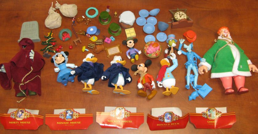 Disney Mickeys Christmas Carol Figure LOOSE Lot  