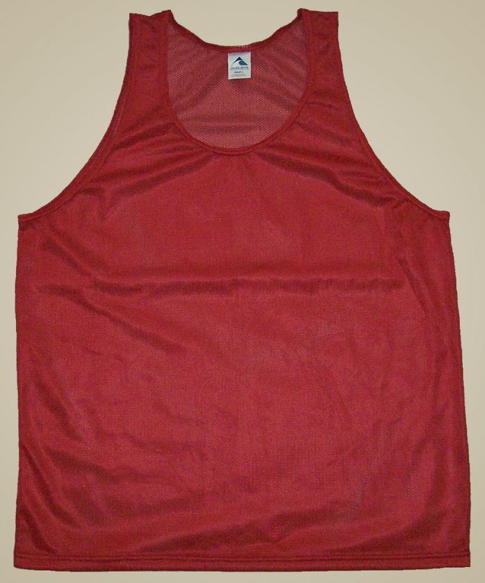 Red Mini Mesh Tank Top / Singlet   Mens Small *NEW*  