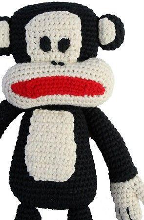 NWT PAUL FRANK Small Paul CROCHET JULIUS Monkey  