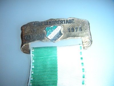 VINTAGE 1975 ALTDORF RATHAUS SWITZERLAND LARGE MEDAL  