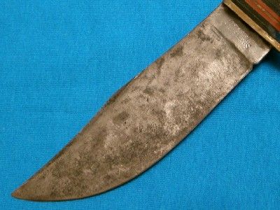   SHAPLEIGH STLOUIS S06 HUNTING SKINNER SURVIVAL BOWIE KNIFE KNIVES OLD