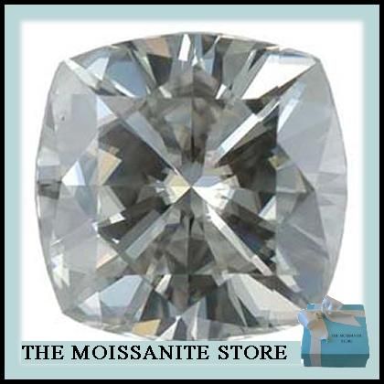 15 CT LOOSE MOISSANITE CUSHION CHARLES & COLVARD 3mm  