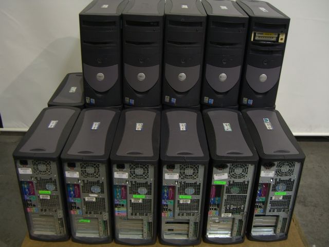 LOT OF 17 DELL GX240/260/270/280 PENTIUM 4 COMPUTERS  