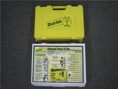 Dottie Fully Articulating Hand Hydraulic Puncher Set  