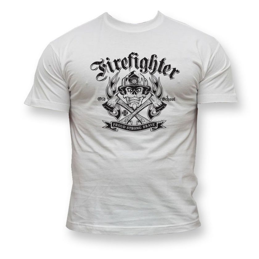 FIREFIGHTER TSHIRT FIRE BRIGADE TSHIRTS  