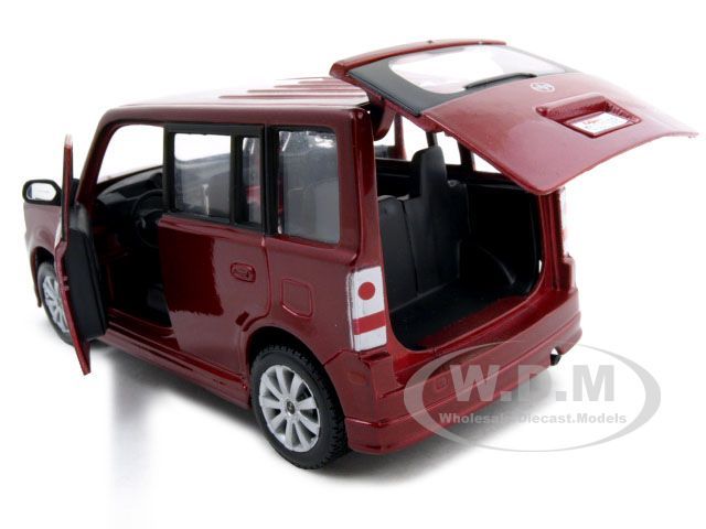 SCION XB DARK RED 124 DIECAST MODEL CAR  