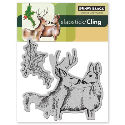 NIP Penny Black   Forest Friends   Unmounted rubber stamp  