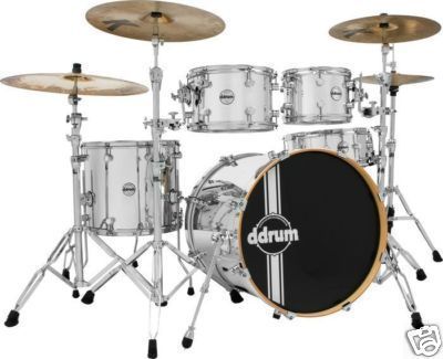 Ddrum Reflex Chrome 4pc Player Shell Pack  