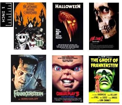 Dollhouse Pictures~ HORROR MOVIE Posters~ HALLOWEEN  