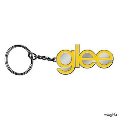 KEY CHAIN   GLEE LOGO   SOLID METAL   KEY RING  